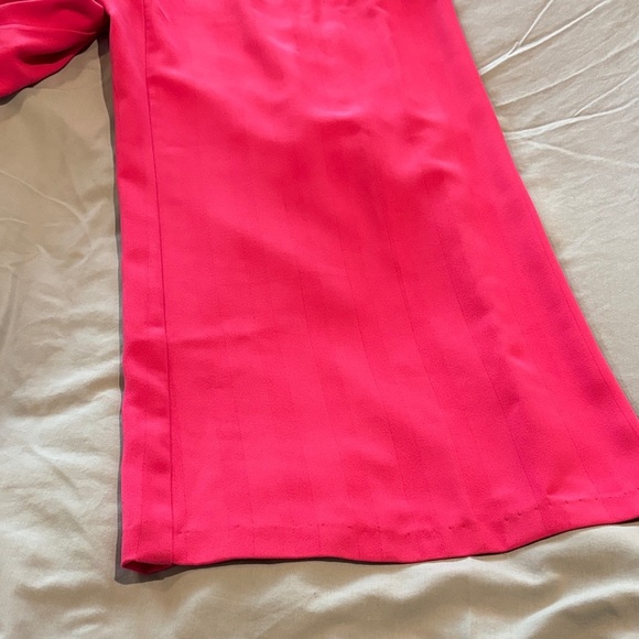 Elegant NY & Co. palazzo Pink Women's Pants - Picture 4 of 5